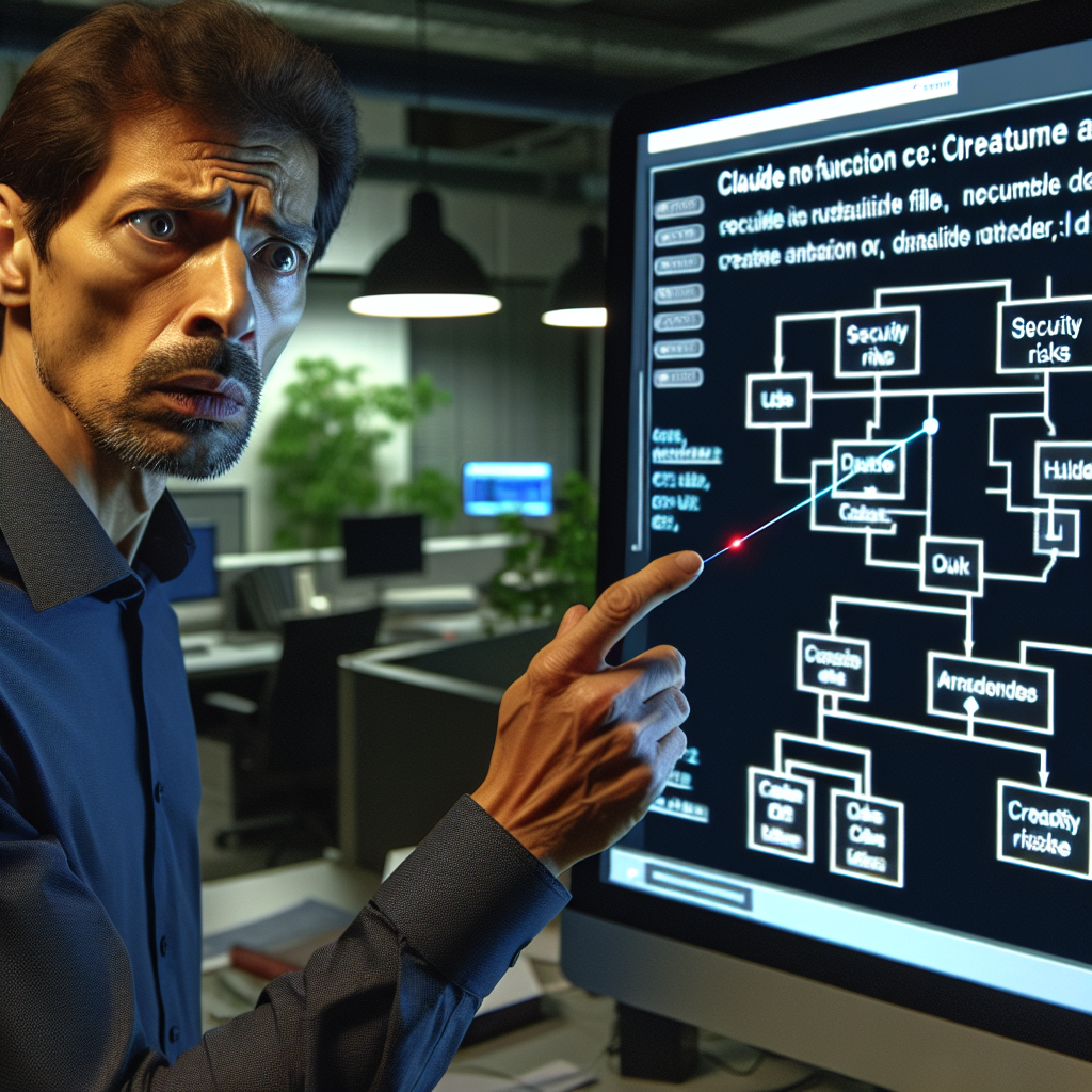 Claude presenta una función de creación de archivos con riesgos de seguridad