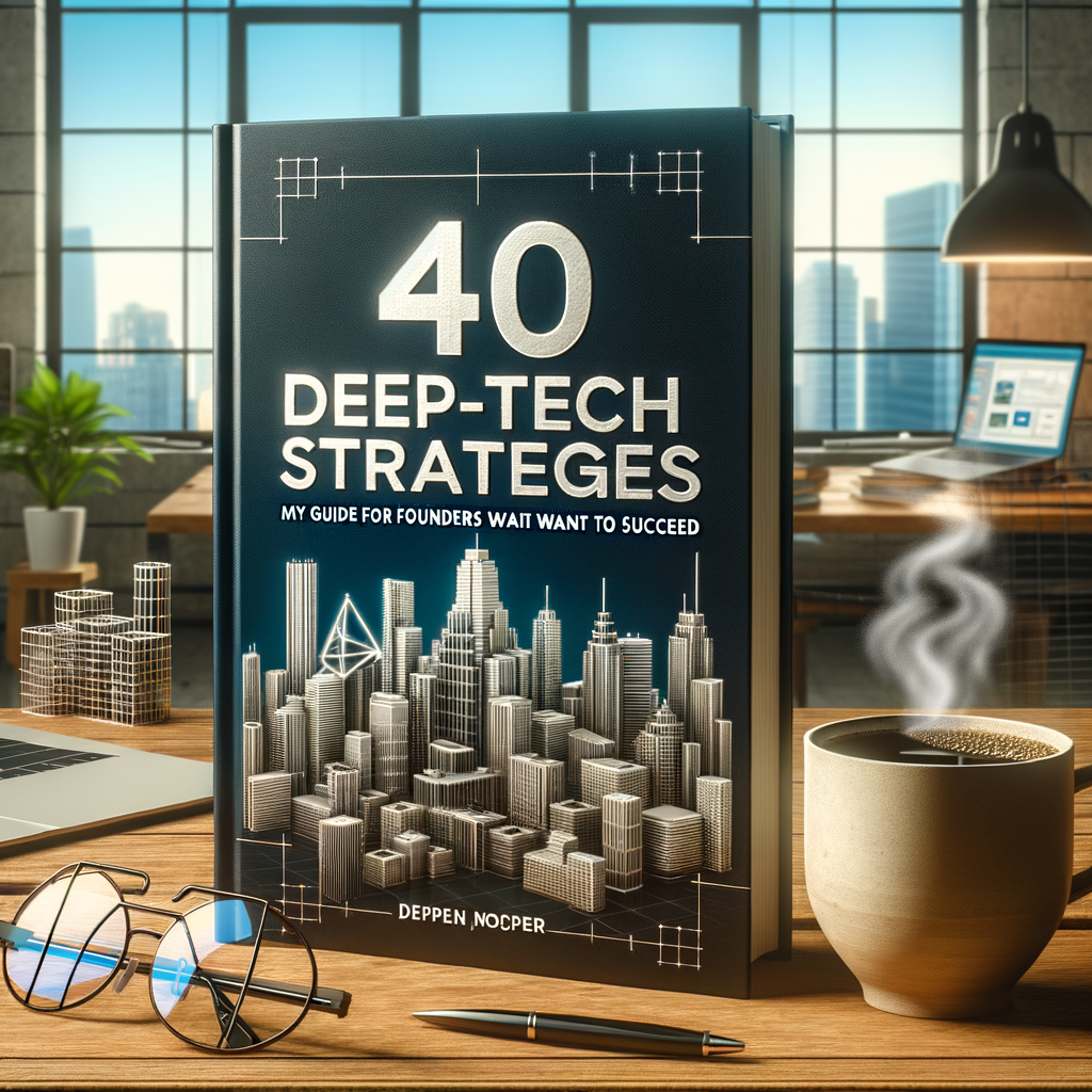 40 Estrategias de Deep-Tech: Mi Guía para Fundadores que Quieren Triunfar