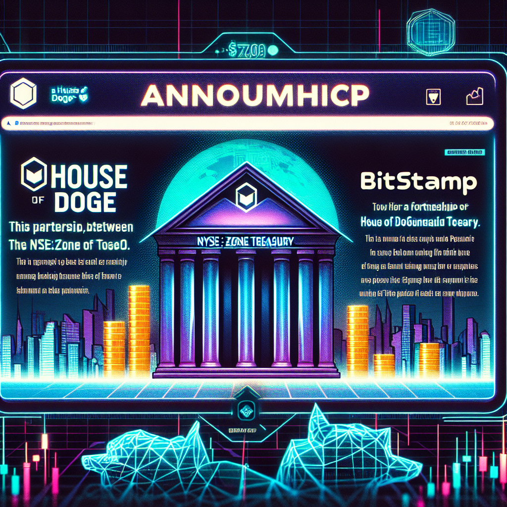 Robinhood anuncia alianza entre House of Doge y Bitstamp para NYSE:ZONE Treasury