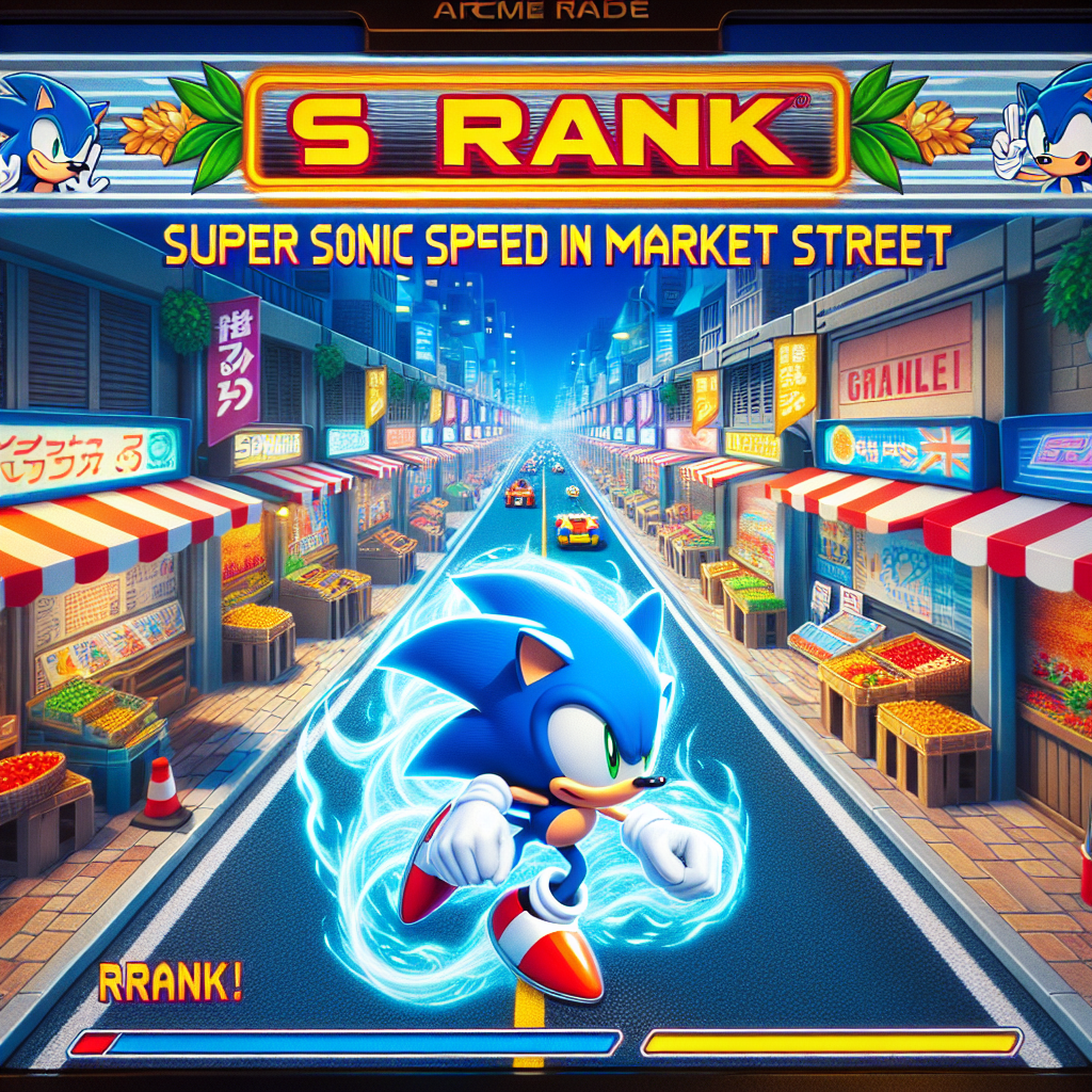 GameSpot: Sonic Racing S Rank en CrossWorlds con Velocidad Supersónica en Market Street