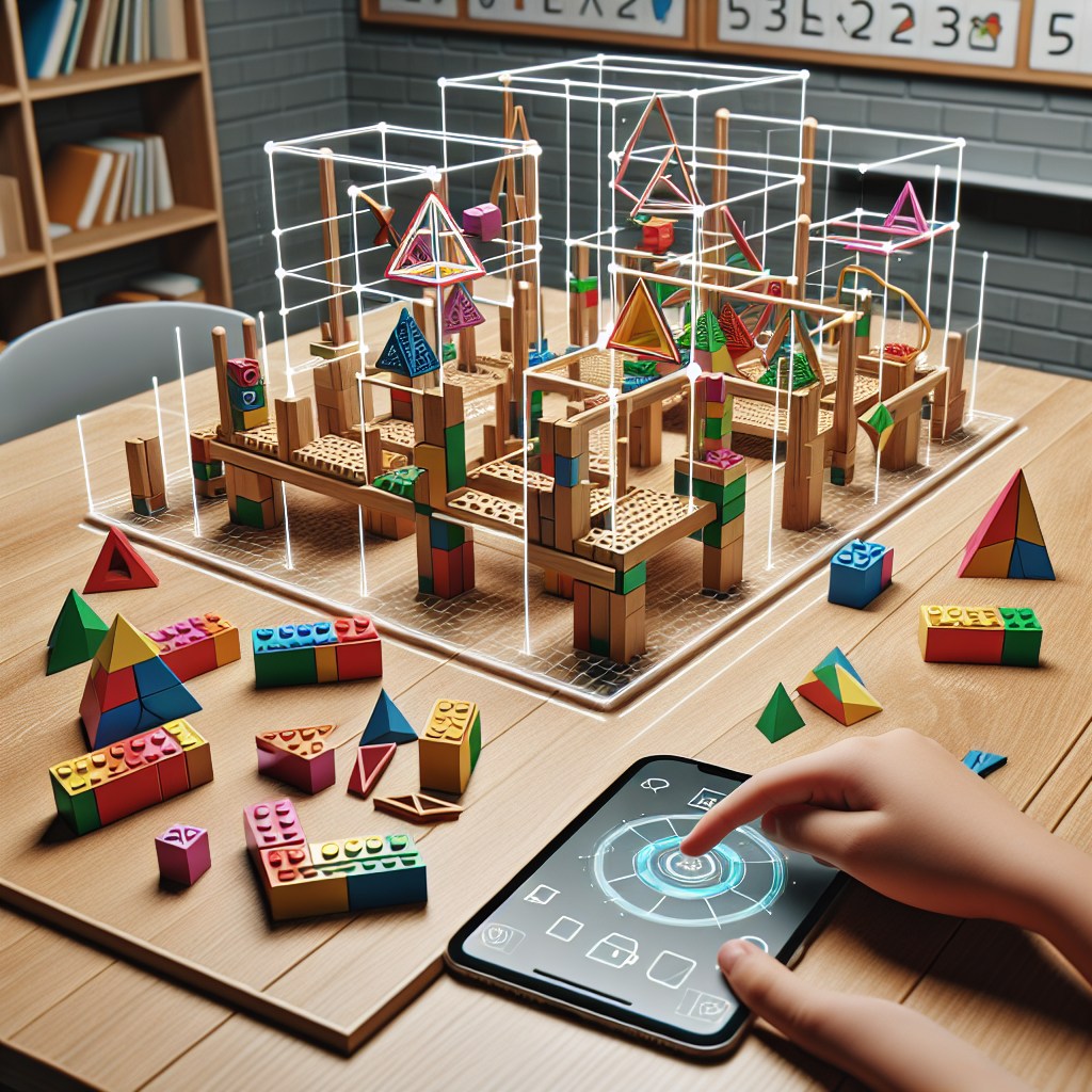 Montessori AR: aprender haciendo con LEGO 3D y ensamble de formas