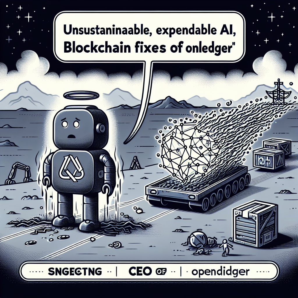 IA Extraíble Insostenible; Blockchain lo Soluciona — CEO de OpenLedger