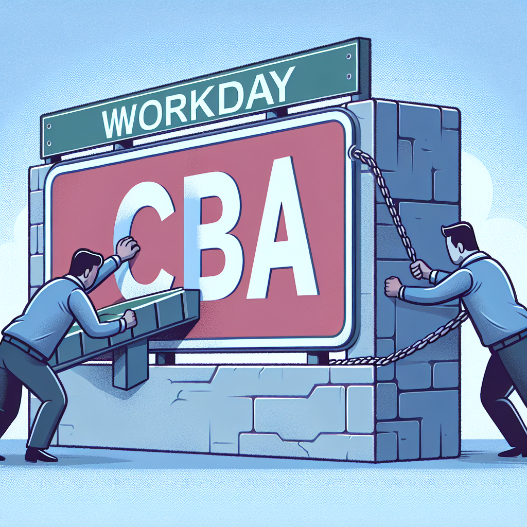 CBA empuja los límites de Workday