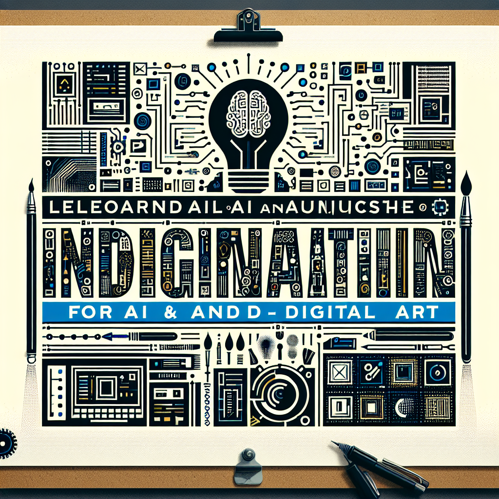 Leonardo AI lanza el Fondo Imaginación para IA y arte digital