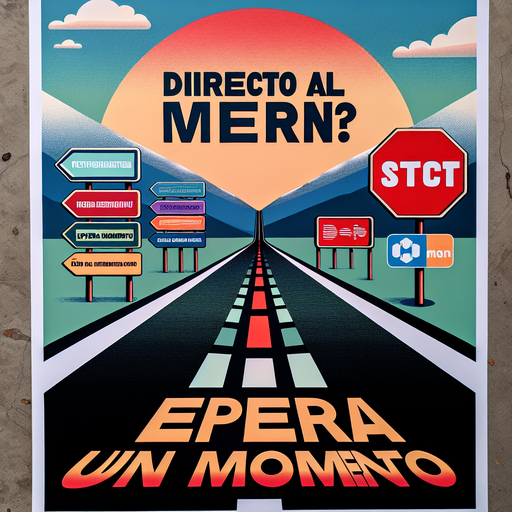 Directo al MERN? Espera un momento