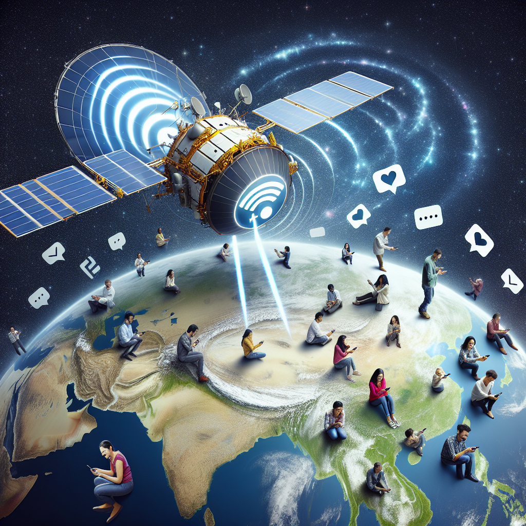 Servicio de mensajería por satélite de Telstra lanzado