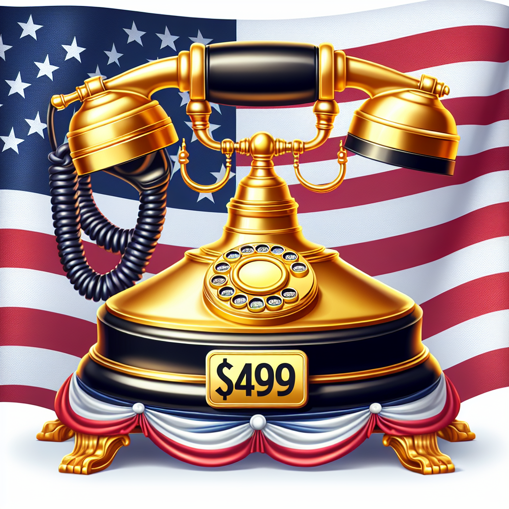 Dudas sobre si el teléfono de oro Trump de $499 puede ser fabricado en EE. UU.