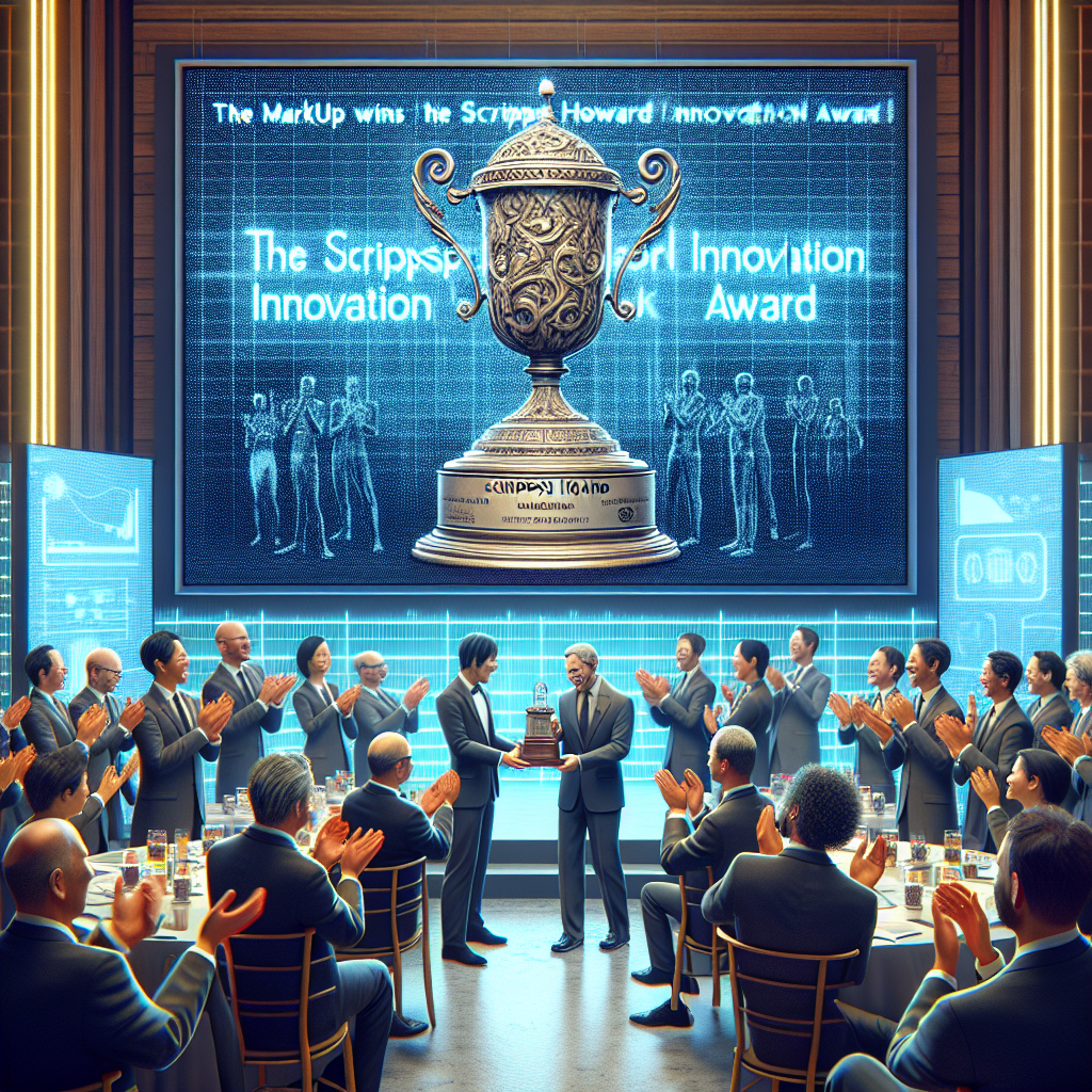 The Markup gana el Premio a la Innovación Scripps Howard