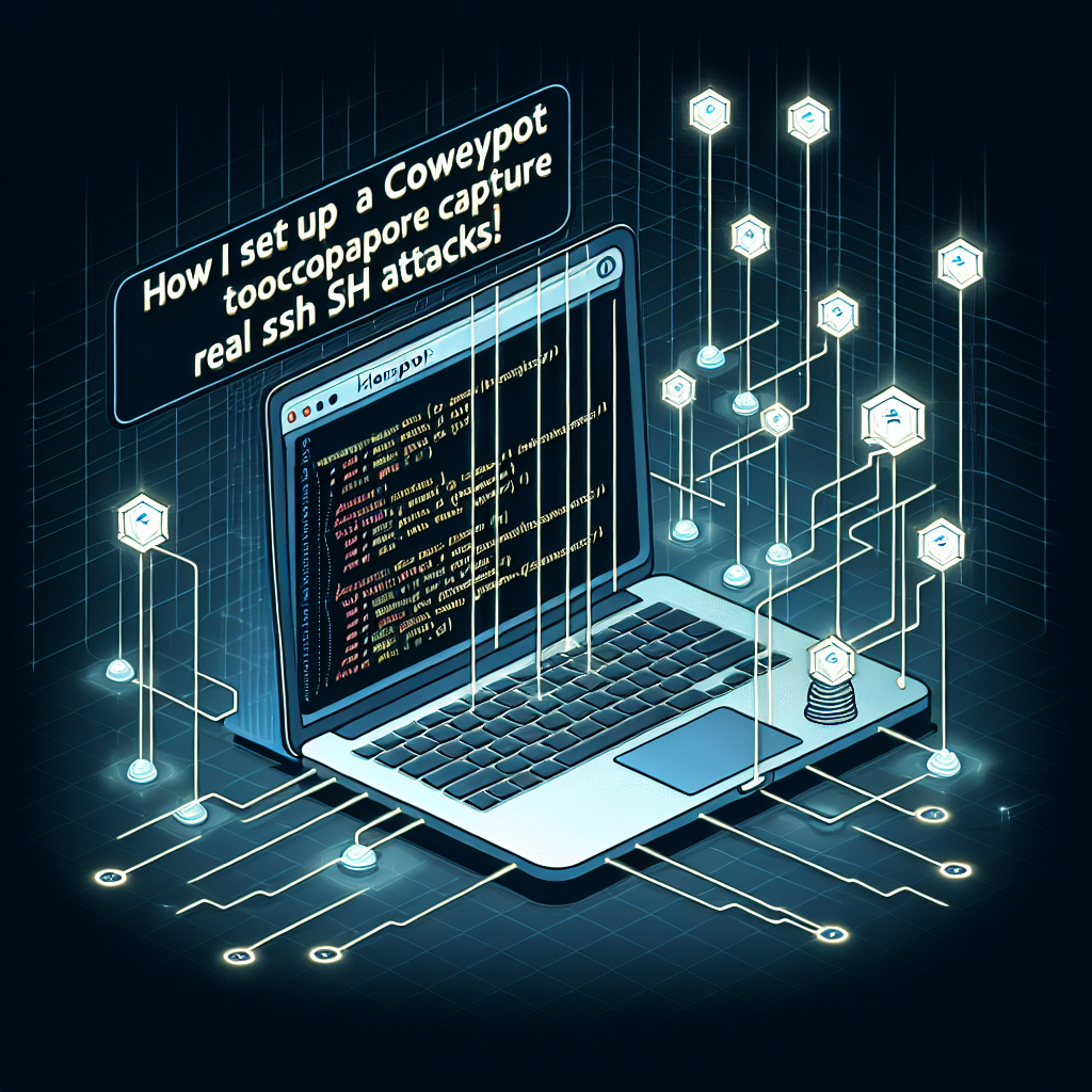Como configuré un Honeypot de Cowrie para capturar ataques reales de SSH