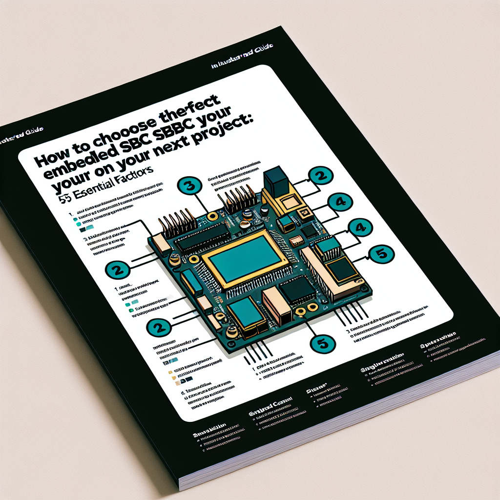 Cómo elegir la SBC embebida perfecta para tu próximo proyecto: 5 factores esenciales