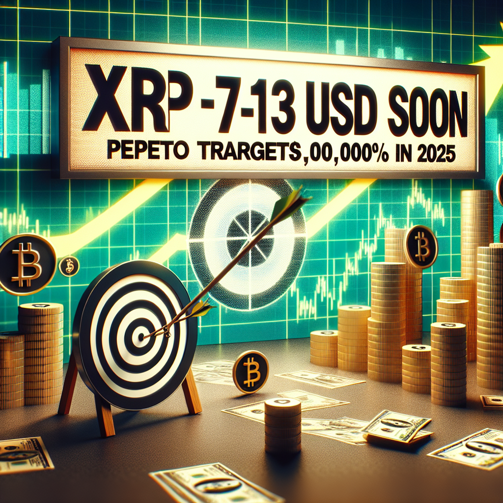 XRP a 7–13 USD pronto; Pepeto apunta 10.000% en 2025