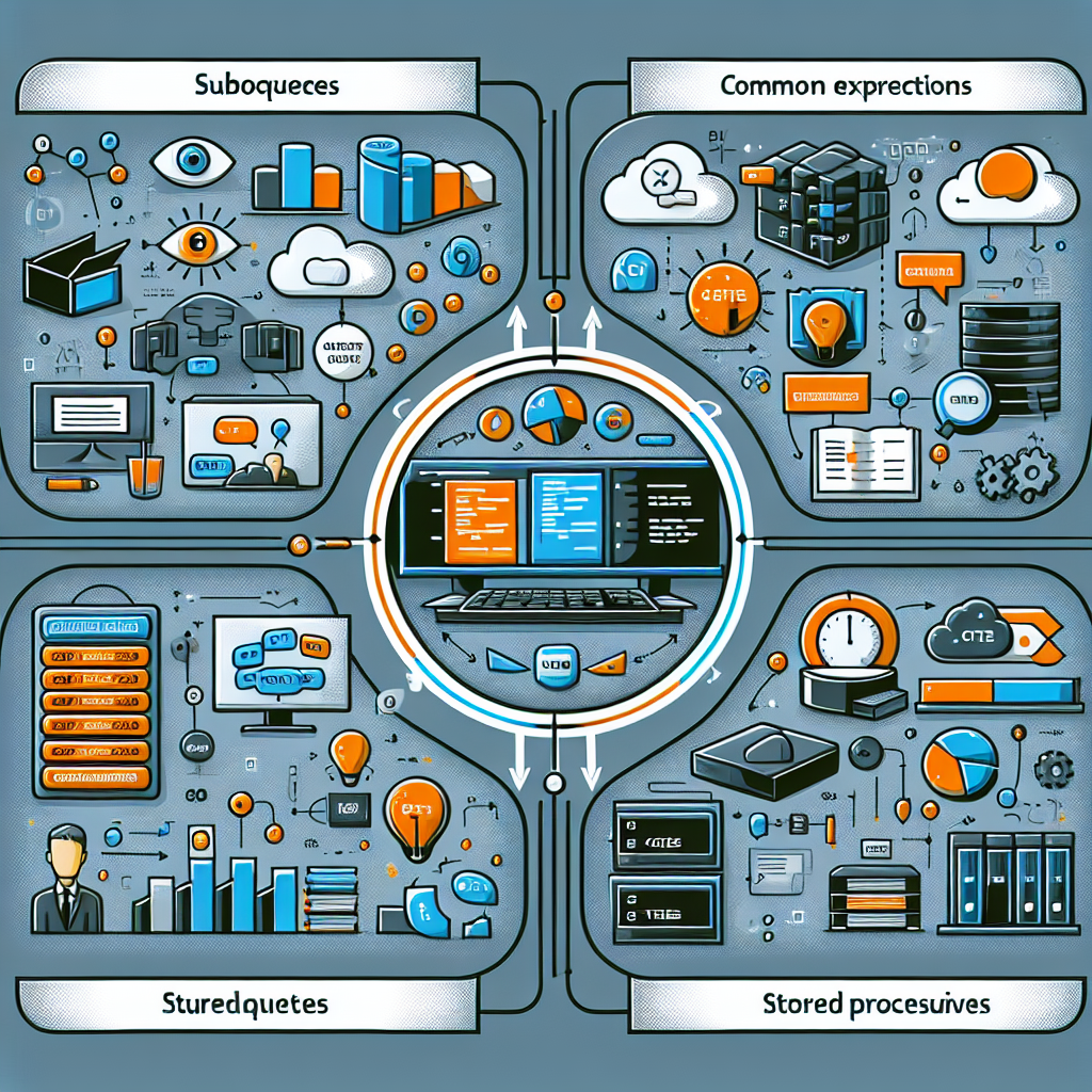 Diferencias entre subconsultas, CTEs y procedimientos almacenados
