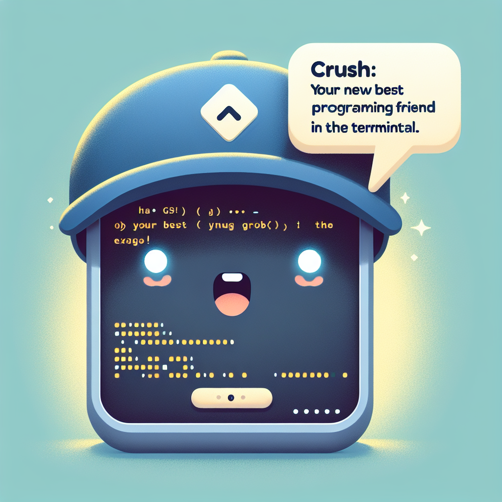 Crush: Tu nueva mejor amiga de programación en la Terminal