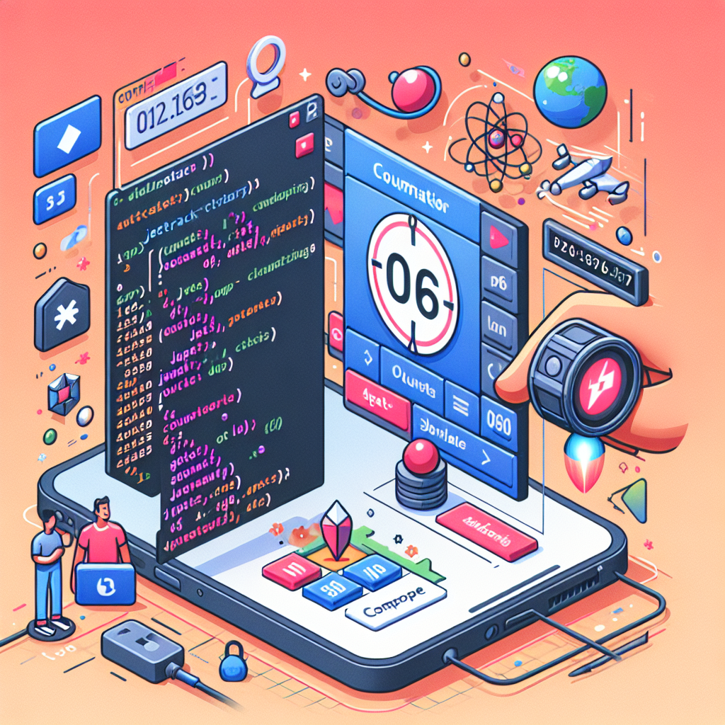 Contador interactivo con Kotlin y Jetpack Compose: Animaciones y Gestión de Estado