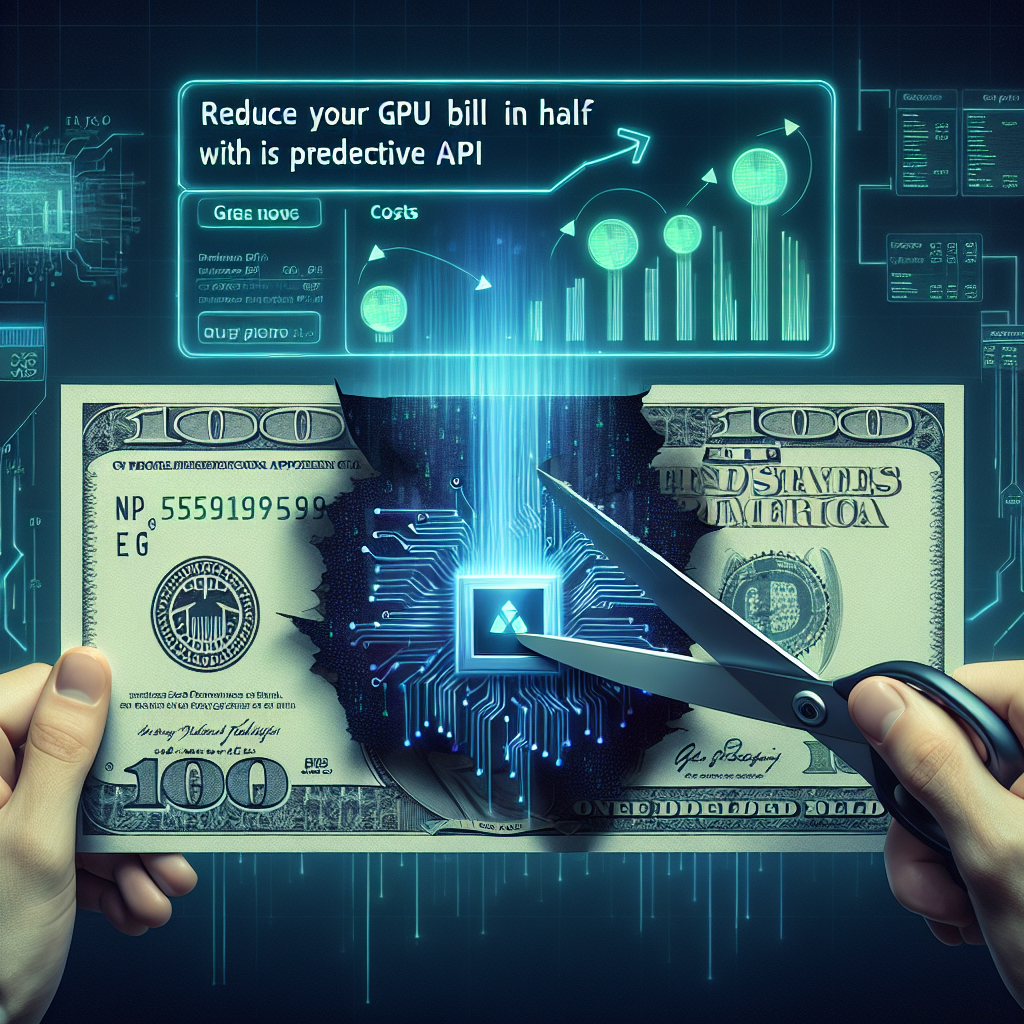 Reduce a la mitad tu factura de la GPU con esta API predictiva.