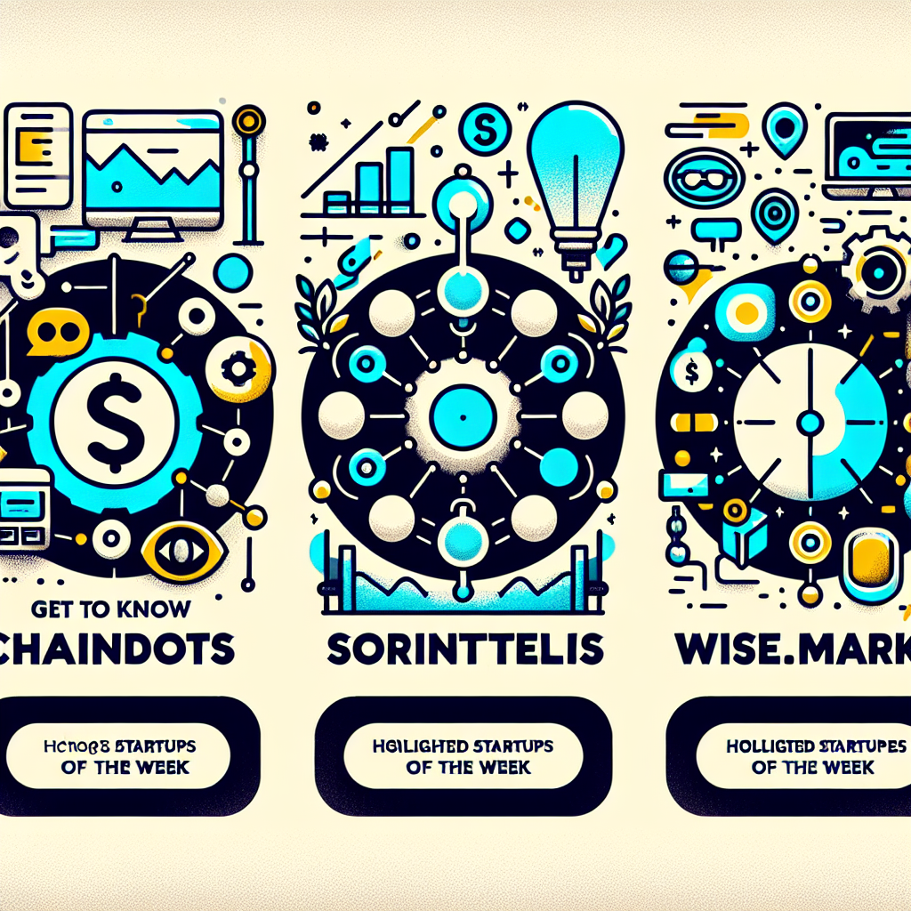  Conoce a Chaindots, Sorintellis y WISE.MARKET: Startups Destacadas de la Semana en HackerNoon