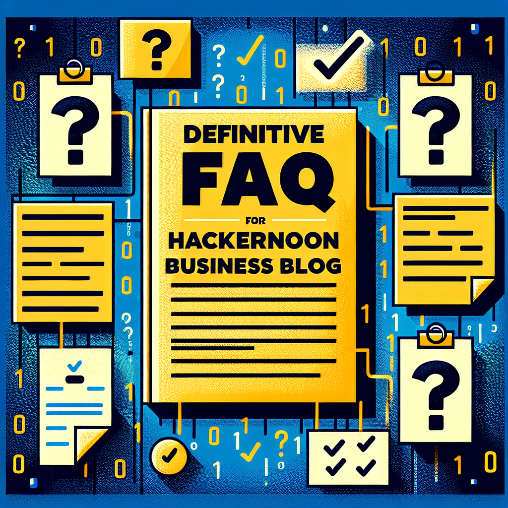 Guía definitiva de preguntas frecuentes para el blog de negocios de HackerNoon