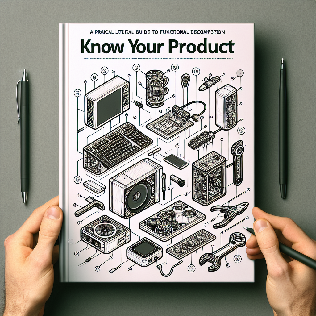 Conoce tu producto: Guía práctica de descomposición funcional