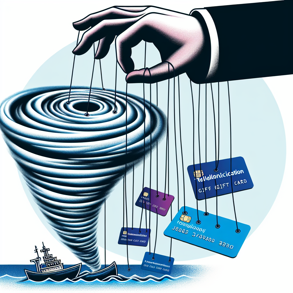Tifón de Estafas: ¿La Mano Oculta detrás del Fraude de Tarjetas de Regalo de Telecomunicaciones?