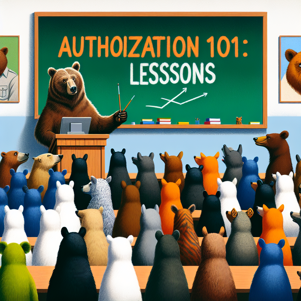 Autorización 101: Lecciones de Oso