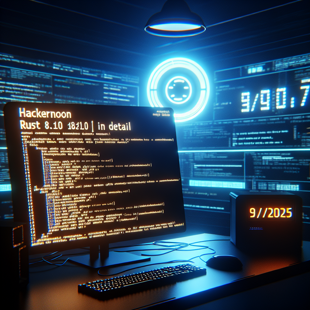 HackerNoon: Rust 1.81.0 al detalle (9/7/2025)