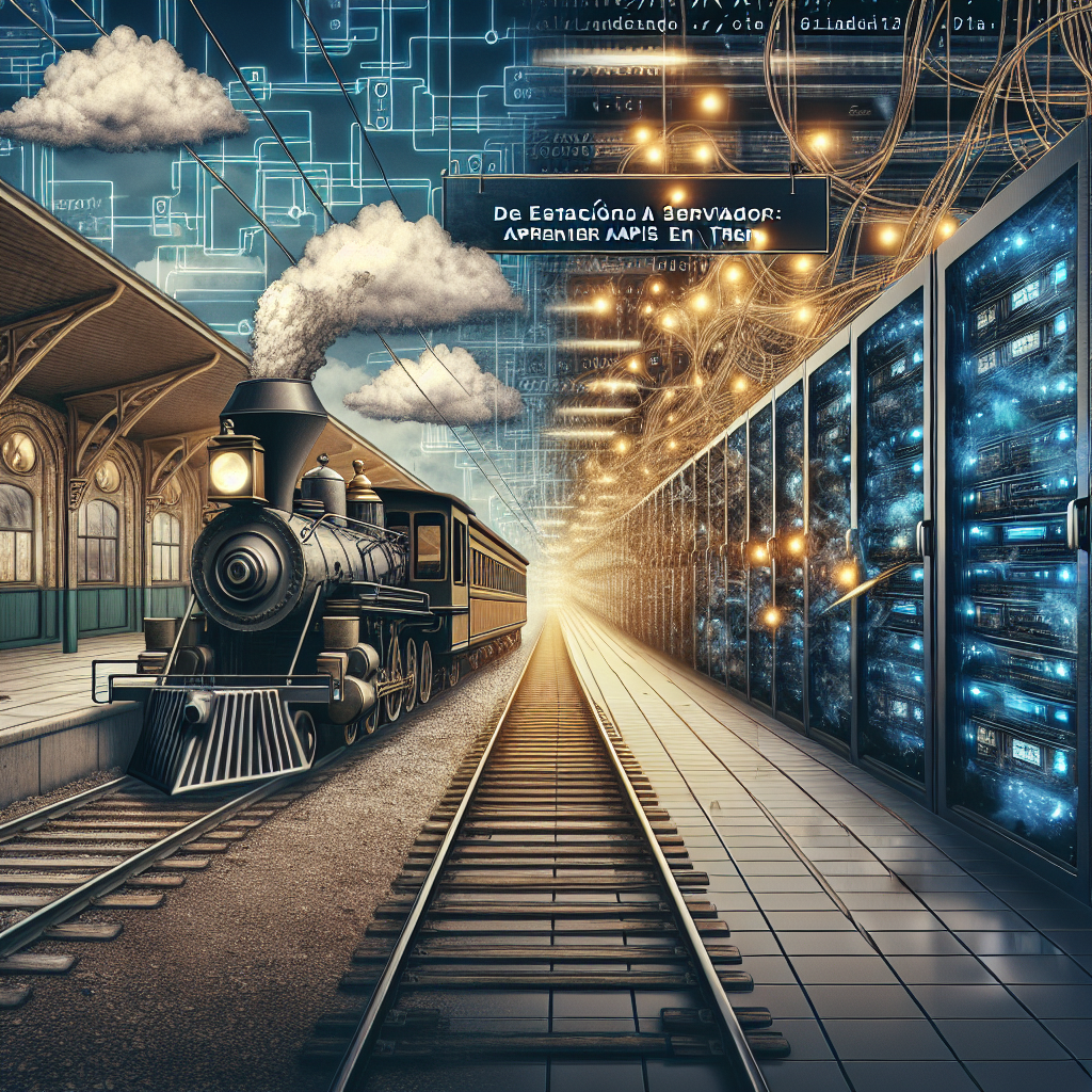 De Estación a Servidor: Aprender APIs en Tren