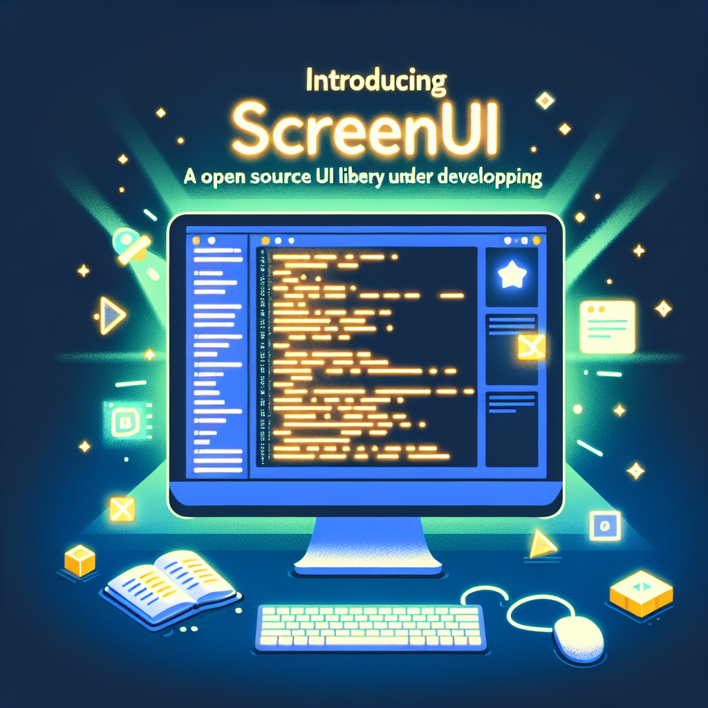 Presentando ScreenUI: Biblioteca UI de código abierto en desarrollo