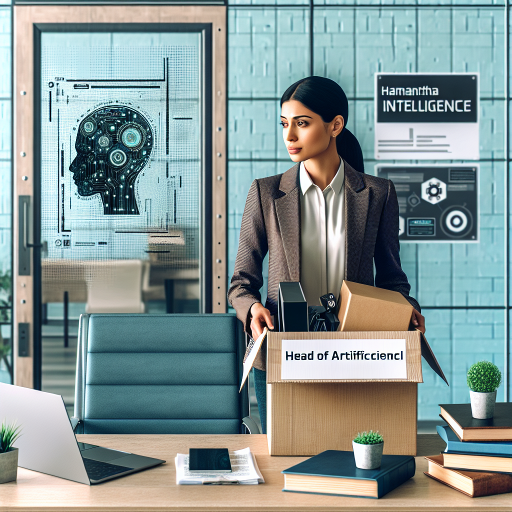La primera jefa de inteligencia artificial de Optus, Samantha Lawson, deja su cargo