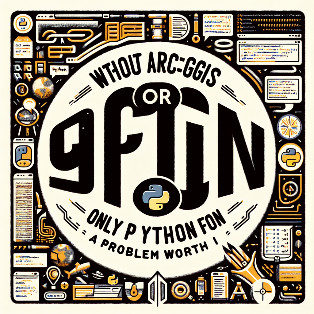 Sin ArcGIS ni QGIS: Solo Python para un Problema que Vale la Pena