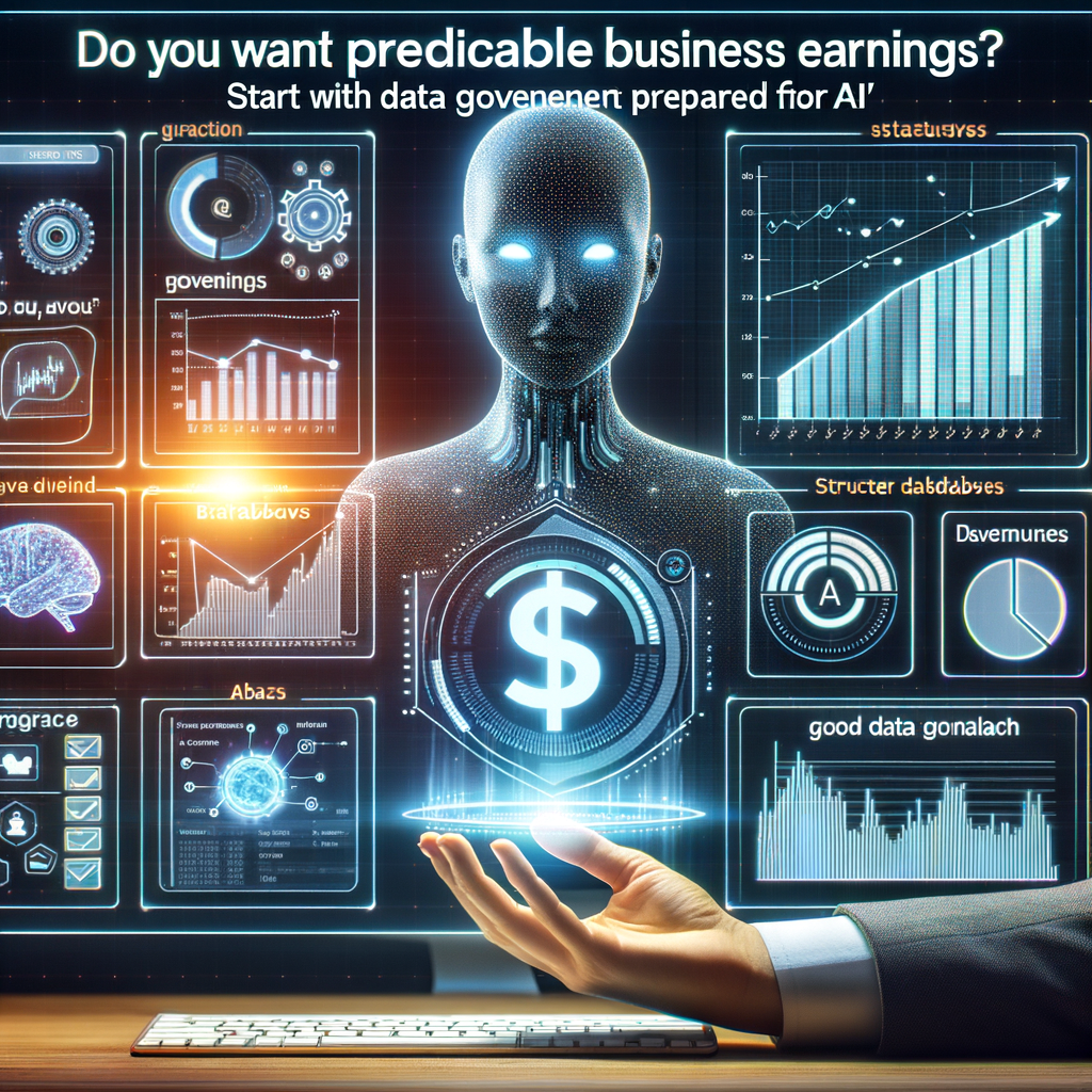 ¿Quieres Ingresos Empresariales Predecibles? Comienza con Gobernanza de Datos Preparada para IA