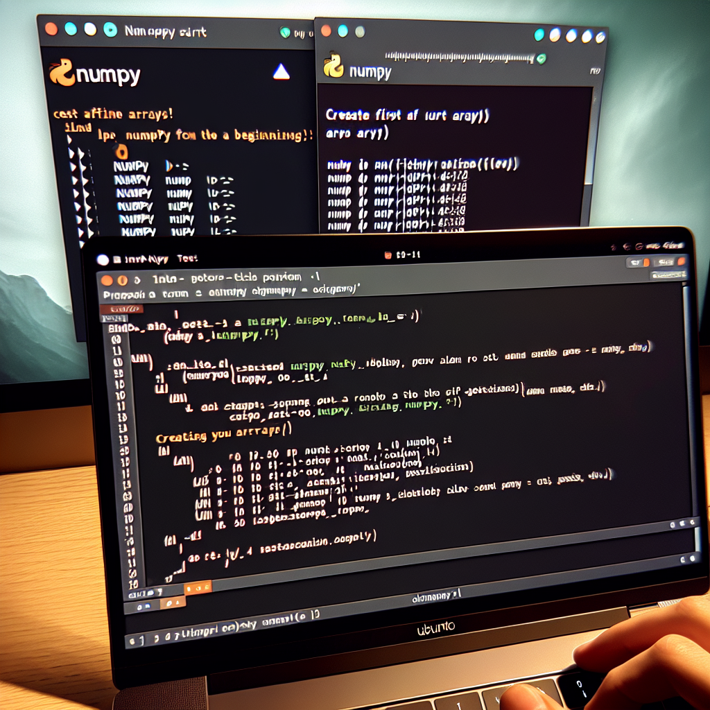NumPy en Ubuntu: de cero a tus primeros arrays