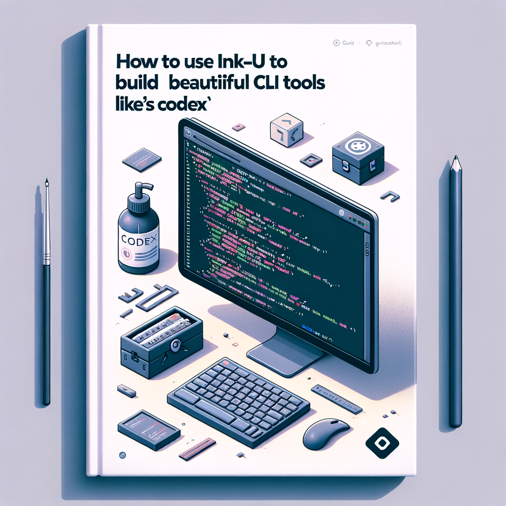  Cómo utilizar Ink-ui para crear herramientas de línea de comandos impresionantes como Codex de OpenAI.