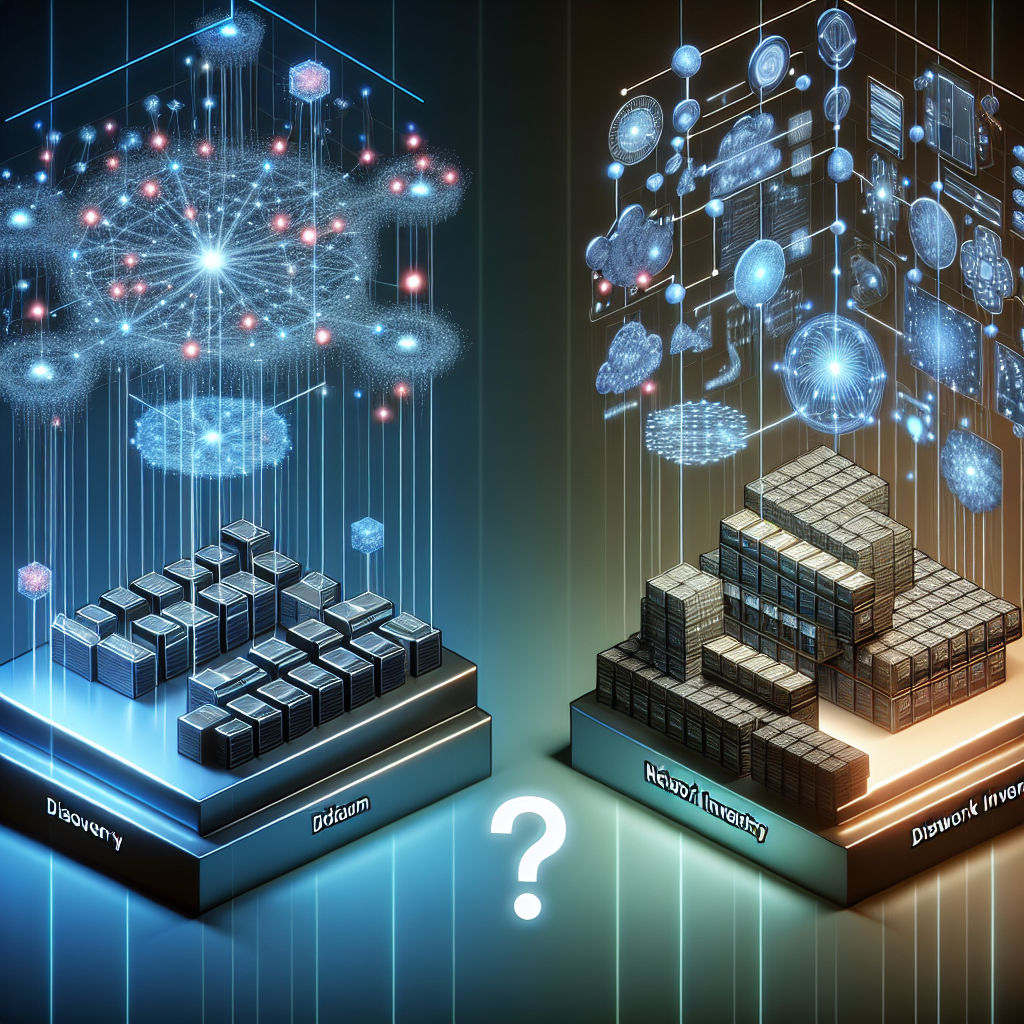 Descubrimiento de red vs inventario de red: ¿cuál es la diferencia?