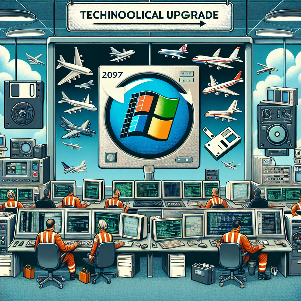 La FAA dejará de usar disquetes y Windows 95 en nueva actualización de control de tráfico aéreo.
