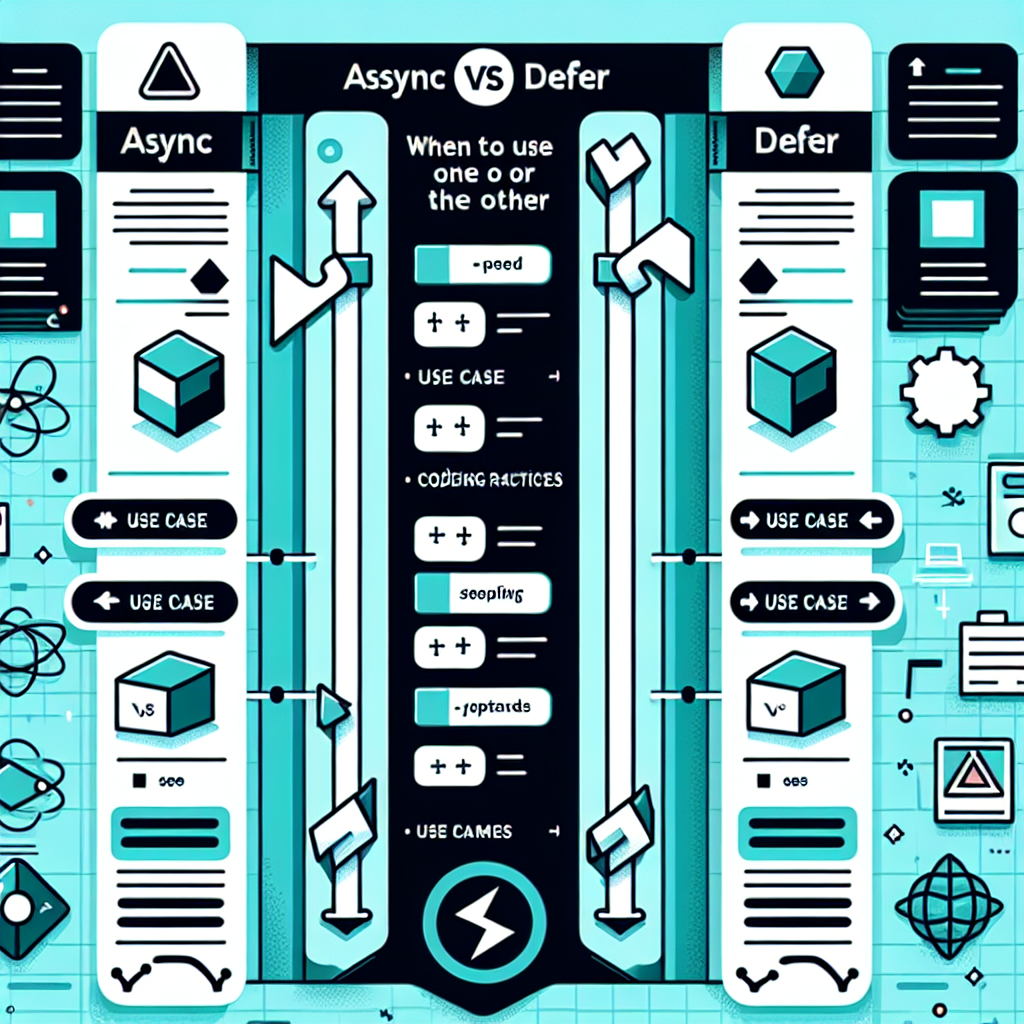 Async vs Defer: cuándo usar uno u otro