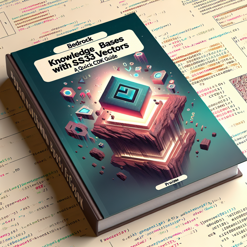 Bases de conocimiento Bedrock con vectores S3: Guía rápida de CDK (vista previa)