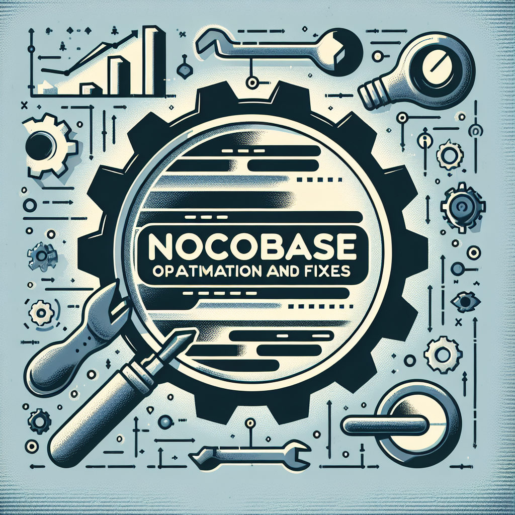 NocoBase Semanal: Optimización y Correcciones