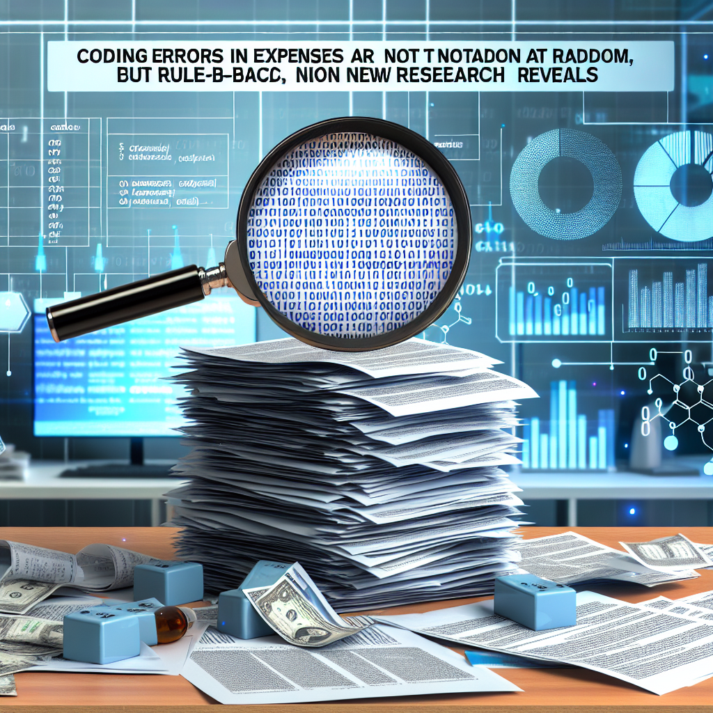 Errores en la codificación de gastos no son aleatorios, sino basados en reglas, revela nueva investigación