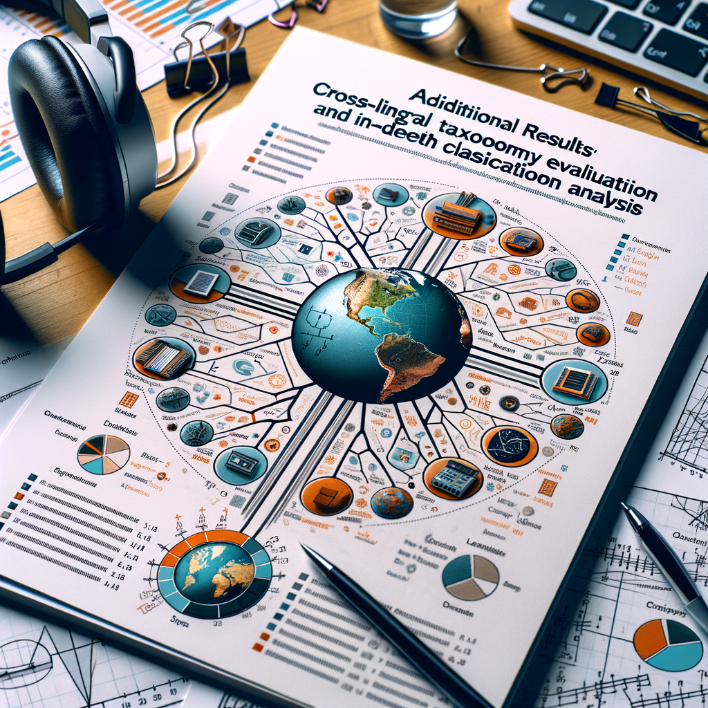 Resultados Adicionales: Evaluación de Taxonomía entre Idiomas y Análisis de Clasificación en Profundidad.
