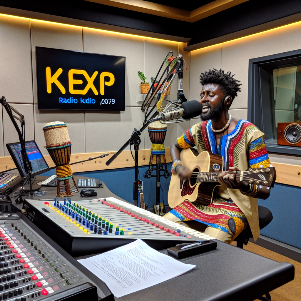 Gyedu-Blay Ambolley en KEXP: Simigwa-Do (En Vivo)