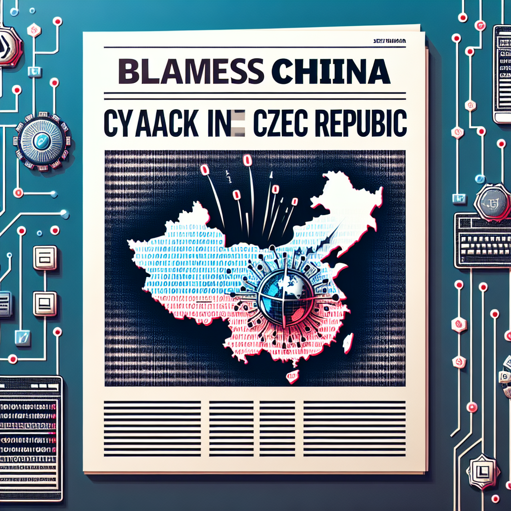 Culpa a China por ciberataque en República Checa.