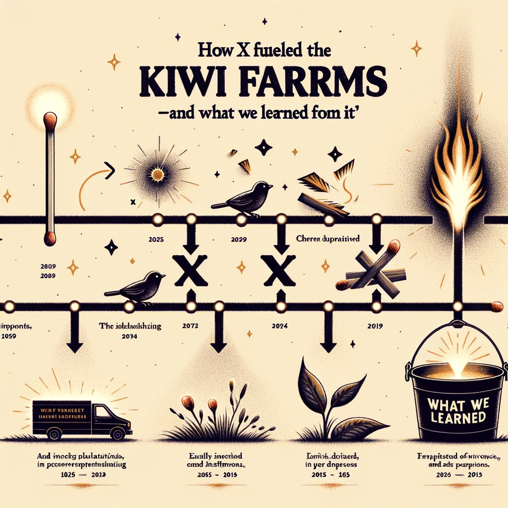 Cómo la Red X Encendió el Incendio de Kiwi Farms—Y Qué Aprendimos de Él