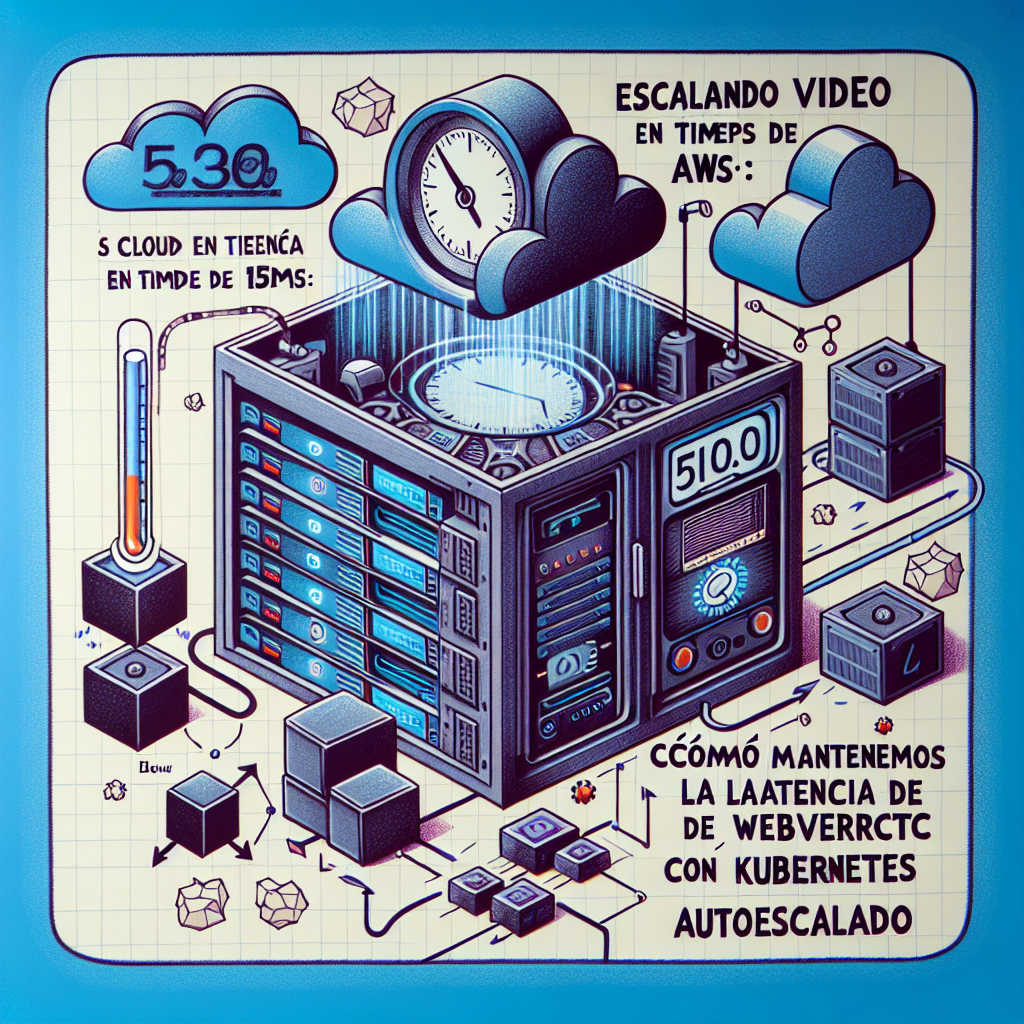 Escalando Video en Tiempo Real en AWS: Cómo Mantenemos la Latencia de WebRTC por debajo de 150ms con Kubernetes Autoescalado