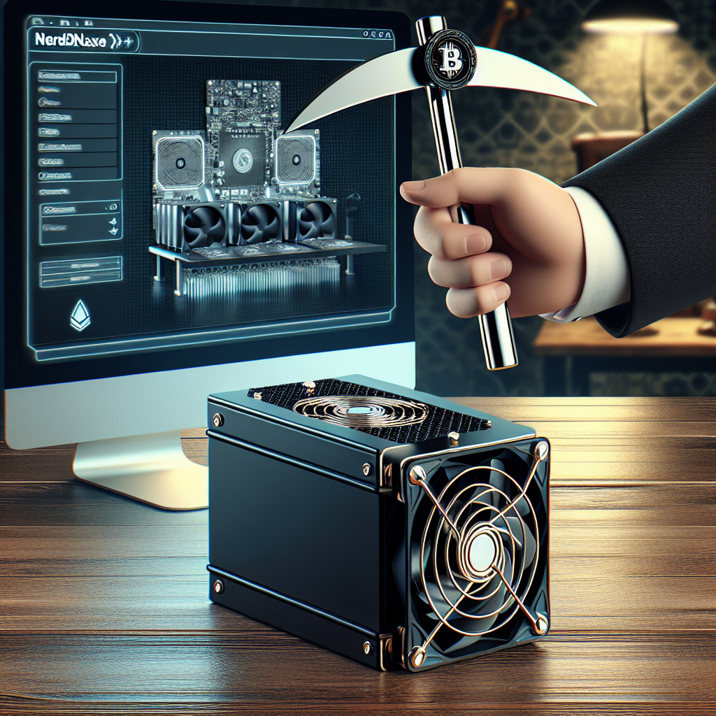 Satoshi lanza NerdQaxe++: minero de escritorio elegante y silencioso