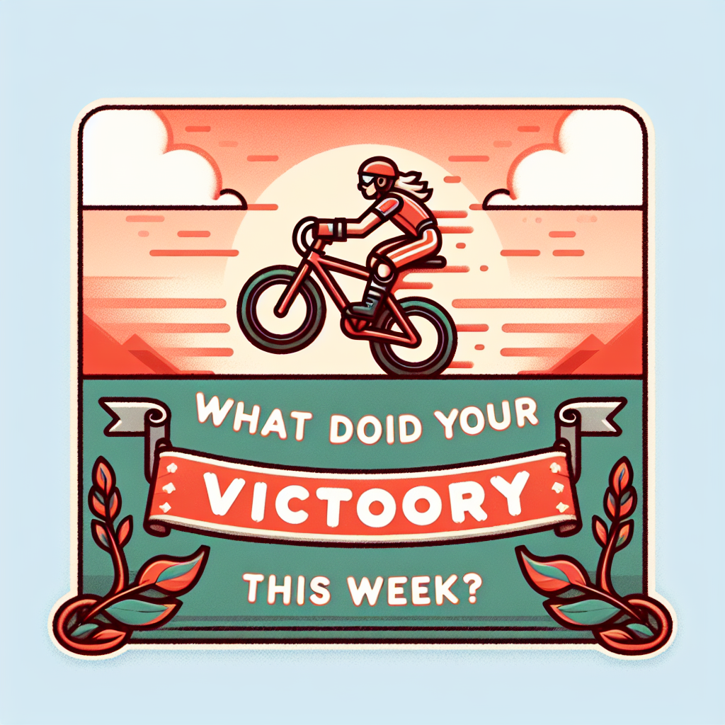 ¿Cuál fue tu triunfo esta semana?