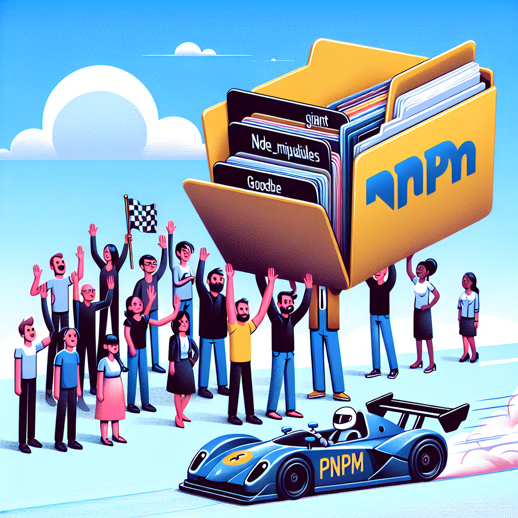 Adiós a node_modules gigantes: pnpm revoluciona la gestión de paquetes