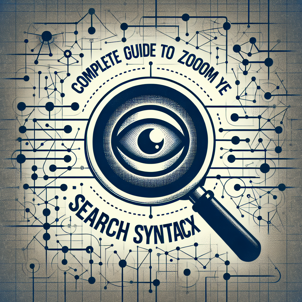 Guía completa de la sintaxis de búsqueda de ZoomEye