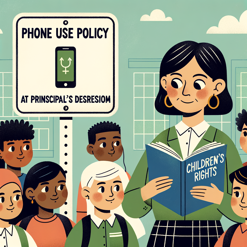 Deja en manos de los directores la decisión sobre prohibir los teléfonos en la escuela, sugiere comisionado de niños.