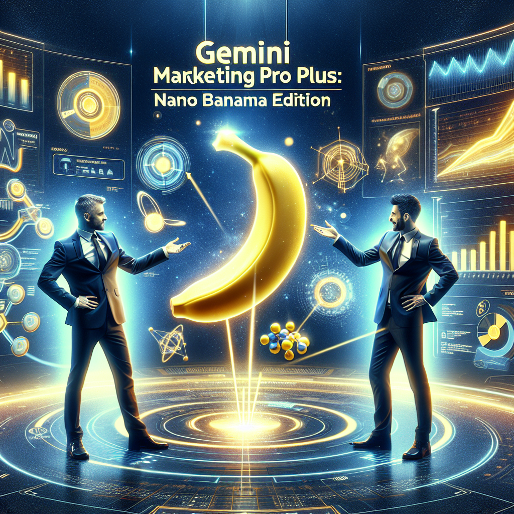Gemini Marketing Pro Plus: Edición Nano Banana