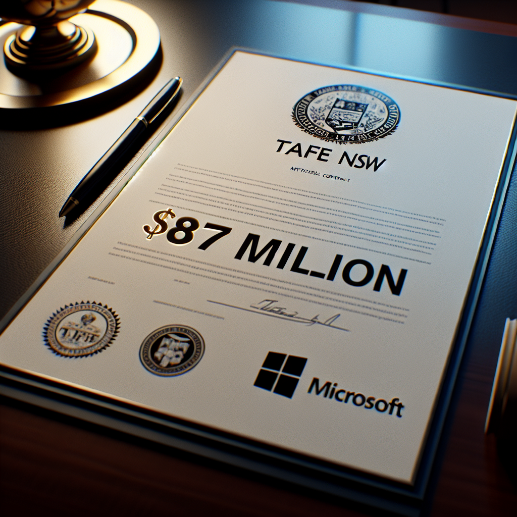 TAFE NSW renueva contrato de $87 millones con Microsoft